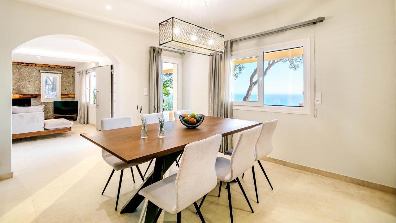 Ocean View Luxury Villa Ethra Kontogialos المظهر الخارجي الصورة