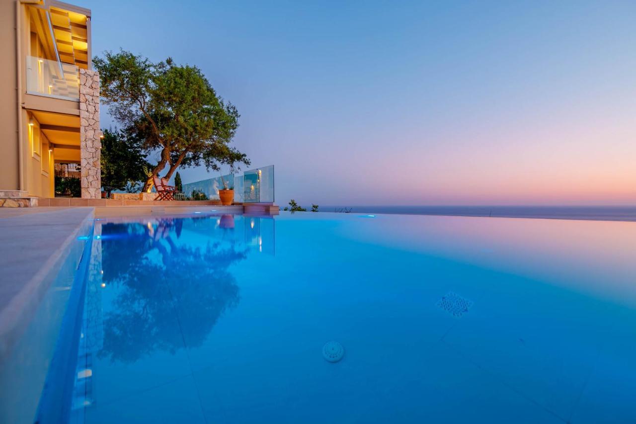 Ocean View Luxury Villa Ethra Kontogialos المظهر الخارجي الصورة