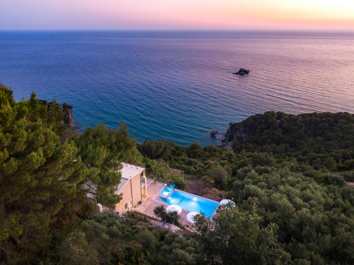 Ocean View Luxury Villa Ethra Kontogialos المظهر الخارجي الصورة
