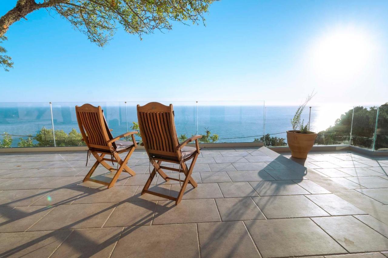Ocean View Luxury Villa Ethra Kontogialos المظهر الخارجي الصورة