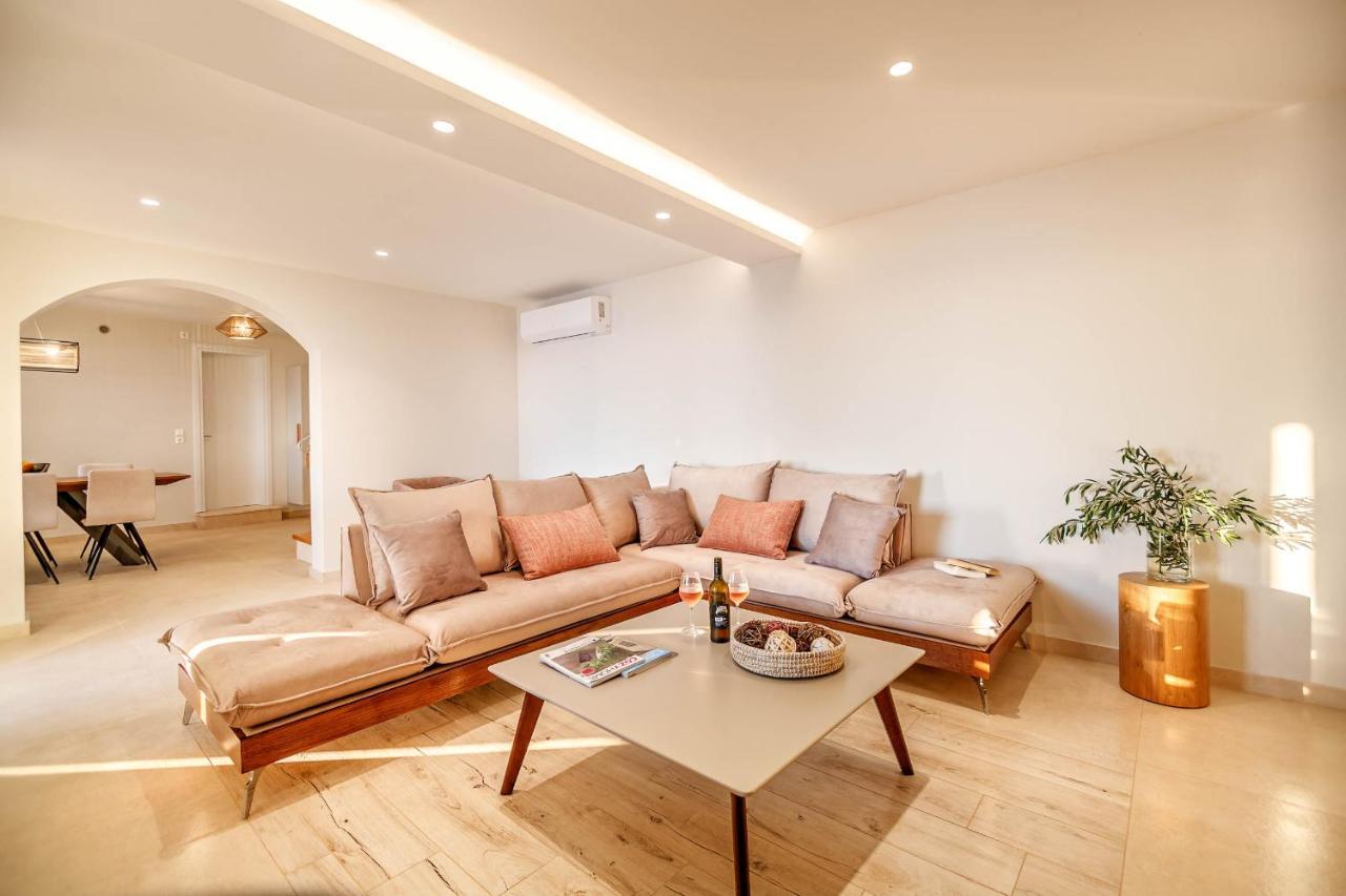Ocean View Luxury Villa Ethra Kontogialos المظهر الخارجي الصورة